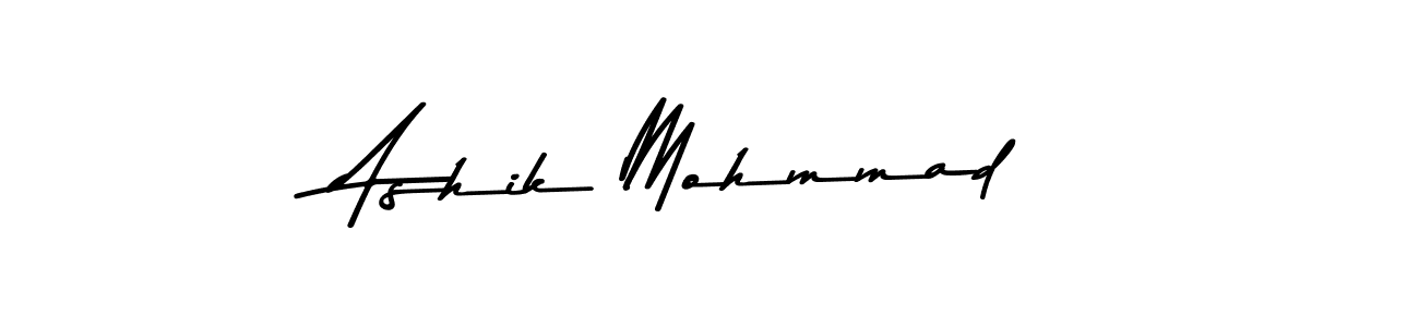 The best way (Asem Kandis PERSONAL USE) to make a short signature is to pick only two or three words in your name. The name Ashik Mohmmad include a total of six letters. For converting this name. Ashik Mohmmad signature style 9 images and pictures png