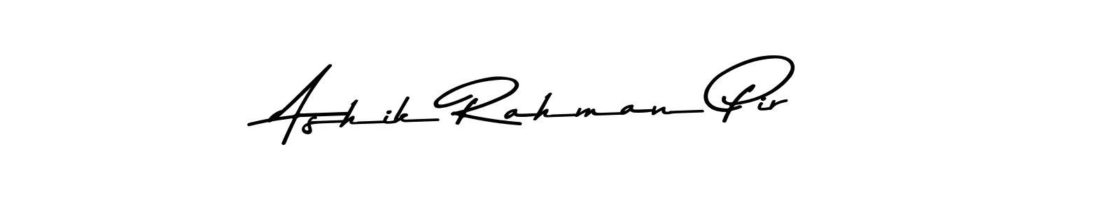 Use a signature maker to create a handwritten signature online. With this signature software, you can design (Asem Kandis PERSONAL USE) your own signature for name Ashik Rahman Pir. Ashik Rahman Pir signature style 9 images and pictures png