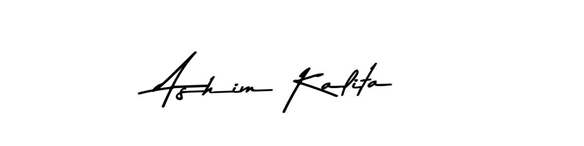 How to make Ashim Kalita signature? Asem Kandis PERSONAL USE is a professional autograph style. Create handwritten signature for Ashim Kalita name. Ashim Kalita signature style 9 images and pictures png
