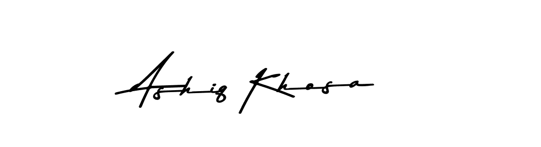Use a signature maker to create a handwritten signature online. With this signature software, you can design (Asem Kandis PERSONAL USE) your own signature for name Ashiq Khosa. Ashiq Khosa signature style 9 images and pictures png