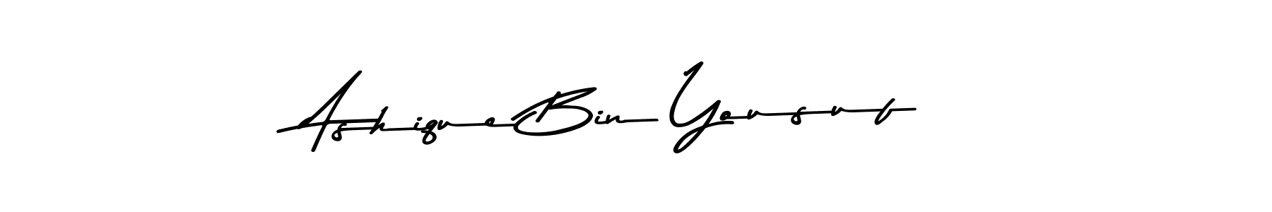 You should practise on your own different ways (Asem Kandis PERSONAL USE) to write your name (Ashique Bin Yousuf) in signature. don't let someone else do it for you. Ashique Bin Yousuf signature style 9 images and pictures png