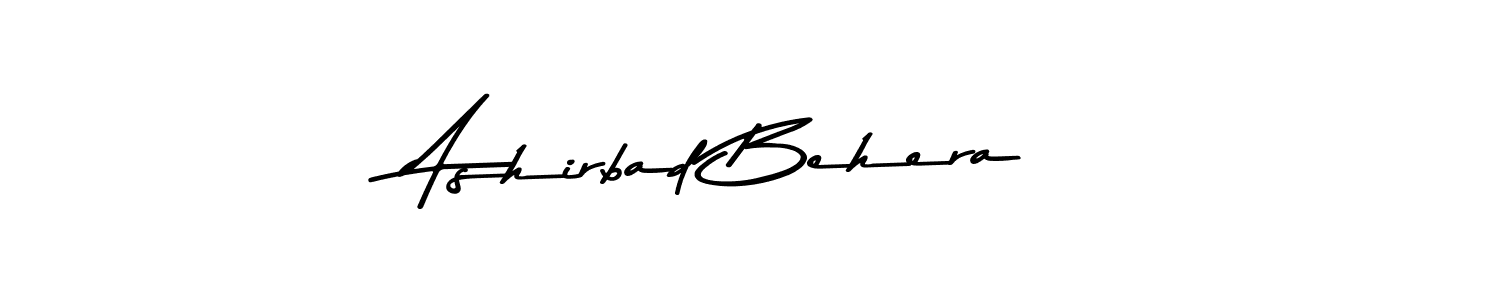 Design your own signature with our free online signature maker. With this signature software, you can create a handwritten (Asem Kandis PERSONAL USE) signature for name Ashirbad Behera. Ashirbad Behera signature style 9 images and pictures png