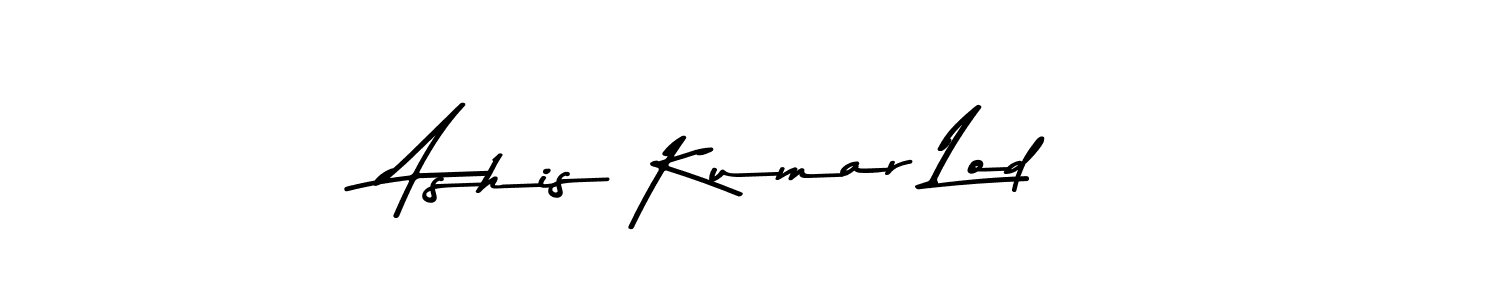 Use a signature maker to create a handwritten signature online. With this signature software, you can design (Asem Kandis PERSONAL USE) your own signature for name Ashis Kumar Lod. Ashis Kumar Lod signature style 9 images and pictures png