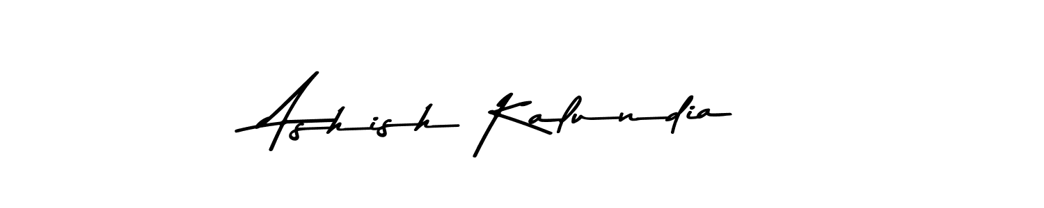 if you are searching for the best signature style for your name Ashish Kalundia. so please give up your signature search. here we have designed multiple signature styles  using Asem Kandis PERSONAL USE. Ashish Kalundia signature style 9 images and pictures png