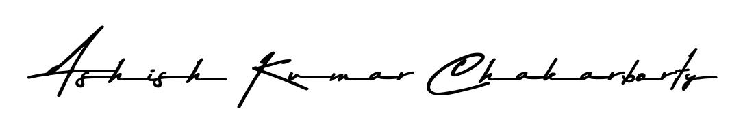 A modern signature idea for name Ashish Kumar Chakarborty using Asem Kandis PERSONAL USE font. Clean strokes and elegant curves make it stand out instantly. Ashish Kumar Chakarborty signature style 9 images and pictures png