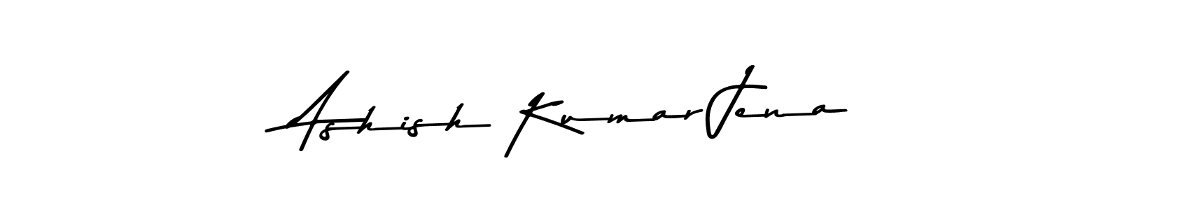 Make a beautiful signature design for name Ashish Kumar Jena. With this signature (Asem Kandis PERSONAL USE) style, you can create a handwritten signature for free. Ashish Kumar Jena signature style 9 images and pictures png