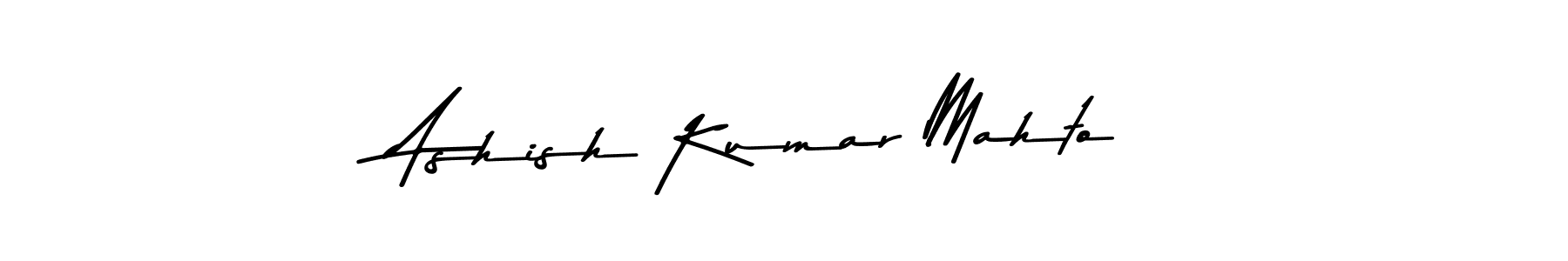 Use a signature maker to create a handwritten signature online. With this signature software, you can design (Asem Kandis PERSONAL USE) your own signature for name Ashish Kumar Mahto. Ashish Kumar Mahto signature style 9 images and pictures png