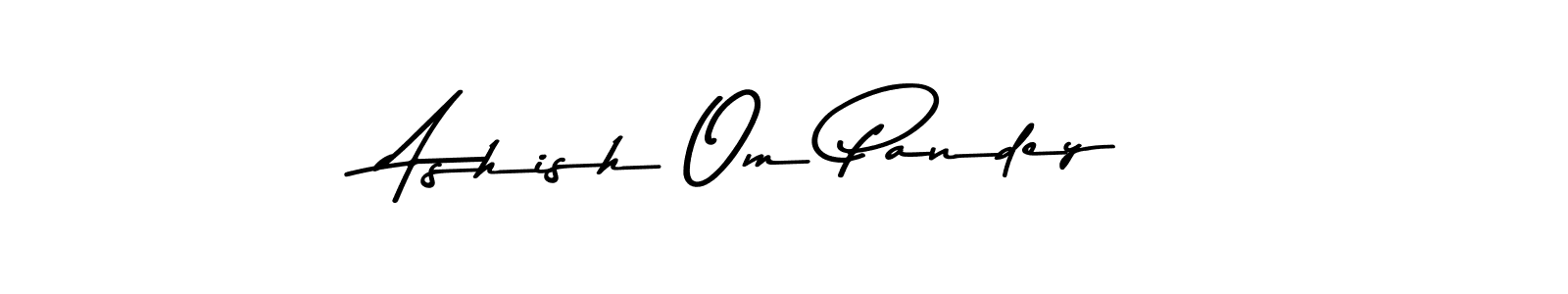 Make a beautiful signature design for name Ashish Om Pandey. Use this online signature maker to create a handwritten signature for free. Ashish Om Pandey signature style 9 images and pictures png