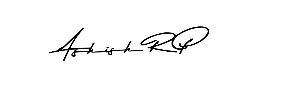 How to Draw Ashish R P signature style? Asem Kandis PERSONAL USE is a latest design signature styles for name Ashish R P. Ashish R P signature style 9 images and pictures png