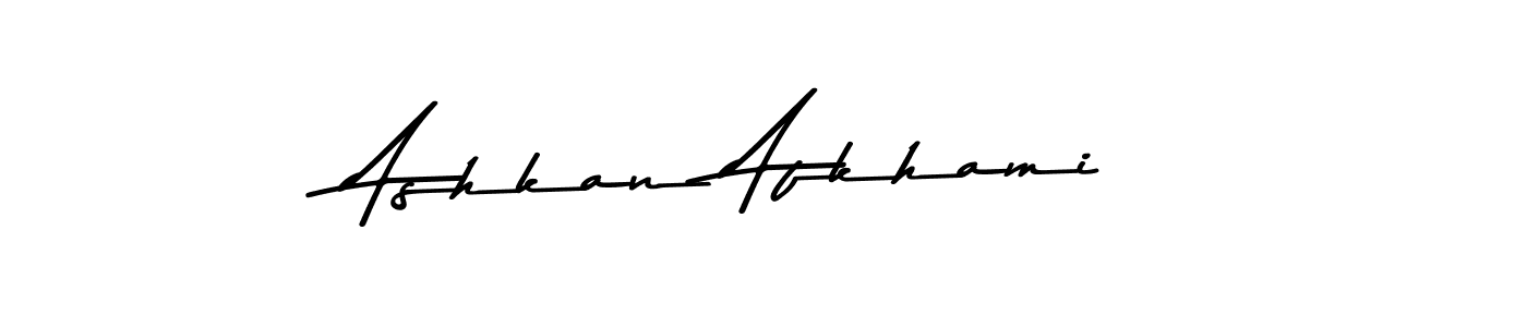 Make a beautiful signature design for name Ashkan Afkhami. With this signature (Asem Kandis PERSONAL USE) style, you can create a handwritten signature for free. Ashkan Afkhami signature style 9 images and pictures png