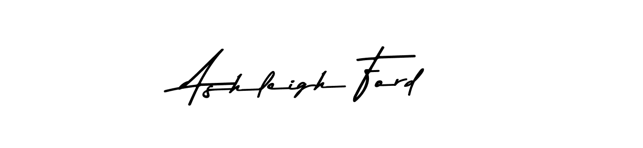 Design your own signature with our free online signature maker. With this signature software, you can create a handwritten (Asem Kandis PERSONAL USE) signature for name Ashleigh Ford. Ashleigh Ford signature style 9 images and pictures png
