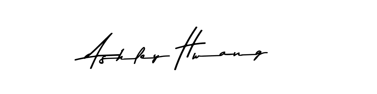 How to make Ashley Hwang name signature. Use Asem Kandis PERSONAL USE style for creating short signs online. This is the latest handwritten sign. Ashley Hwang signature style 9 images and pictures png