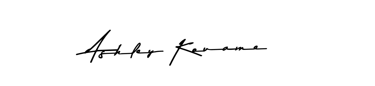 Ashley Kouame stylish signature style. Best Handwritten Sign (Asem Kandis PERSONAL USE) for my name. Handwritten Signature Collection Ideas for my name Ashley Kouame. Ashley Kouame signature style 9 images and pictures png