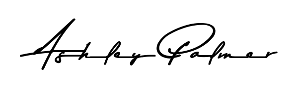 Practice writing Ashley Palmer with the flow of Asem Kandis PERSONAL USE lettering. A fantastic source of inspiration for developing your personal signature style. Ashley Palmer signature style 9 images and pictures png