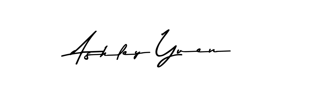 Design your own signature with our free online signature maker. With this signature software, you can create a handwritten (Asem Kandis PERSONAL USE) signature for name Ashley Yuen. Ashley Yuen signature style 9 images and pictures png