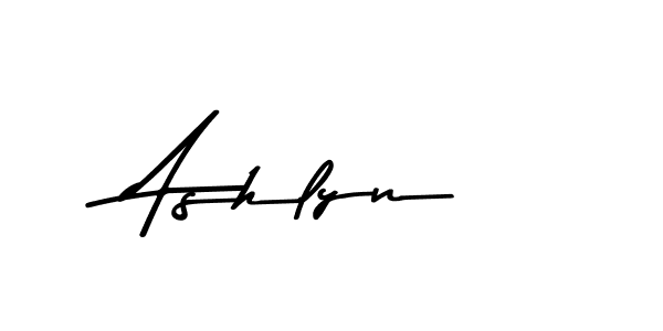 Design your own signature with our free online signature maker. With this signature software, you can create a handwritten (Asem Kandis PERSONAL USE) signature for name Ashlyn. Ashlyn signature style 9 images and pictures png