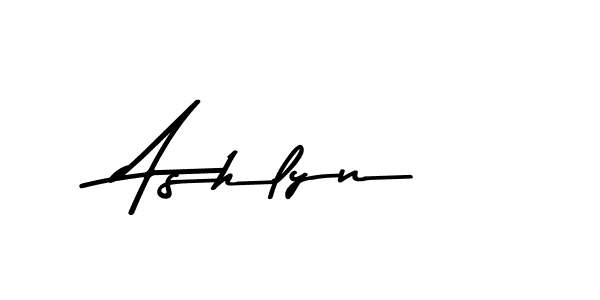 Make a beautiful signature design for name Ashlyn. Use this online signature maker to create a handwritten signature for free. Ashlyn signature style 9 images and pictures png