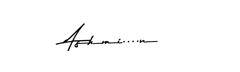 You should practise on your own different ways (Asem Kandis PERSONAL USE) to write your name (Ashmi....n) in signature. don't let someone else do it for you. Ashmi....n signature style 9 images and pictures png