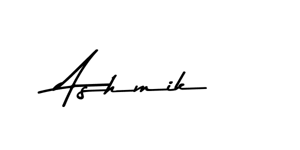 Design your own signature with our free online signature maker. With this signature software, you can create a handwritten (Asem Kandis PERSONAL USE) signature for name Ashmik. Ashmik signature style 9 images and pictures png