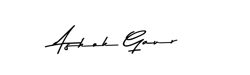 Similarly Asem Kandis PERSONAL USE is the best handwritten signature design. Signature creator online .You can use it as an online autograph creator for name Ashok Gaur. Ashok Gaur signature style 9 images and pictures png