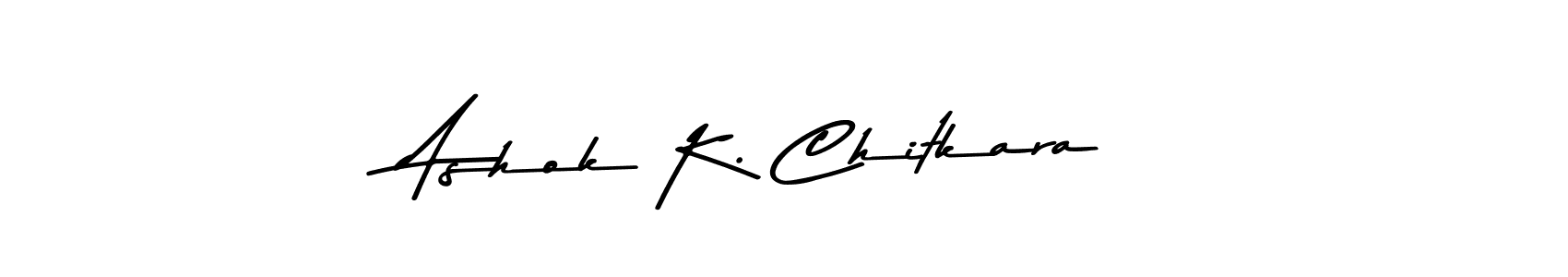 Make a short Ashok K. Chitkara signature style. Manage your documents anywhere anytime using Asem Kandis PERSONAL USE. Create and add eSignatures, submit forms, share and send files easily. Ashok K. Chitkara signature style 9 images and pictures png