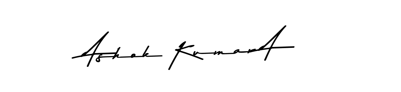 Make a beautiful signature design for name Ashok Kumar A. Use this online signature maker to create a handwritten signature for free. Ashok Kumar A signature style 9 images and pictures png