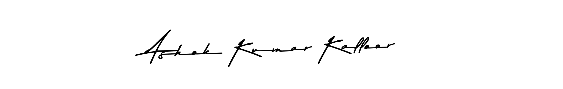 You should practise on your own different ways (Asem Kandis PERSONAL USE) to write your name (Ashok Kumar Kalloor) in signature. don't let someone else do it for you. Ashok Kumar Kalloor signature style 9 images and pictures png