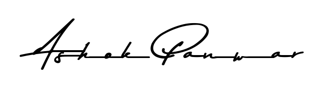 Discover the perfect balance of readability and style for Ashok Panwar with Asem Kandis PERSONAL USE font. Create your dream signature today. Ashok Panwar signature style 9 images and pictures png