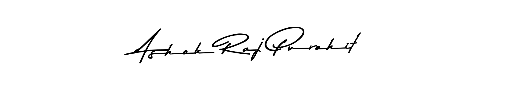 Make a beautiful signature design for name Ashok Raj Purohit. With this signature (Asem Kandis PERSONAL USE) style, you can create a handwritten signature for free. Ashok Raj Purohit signature style 9 images and pictures png