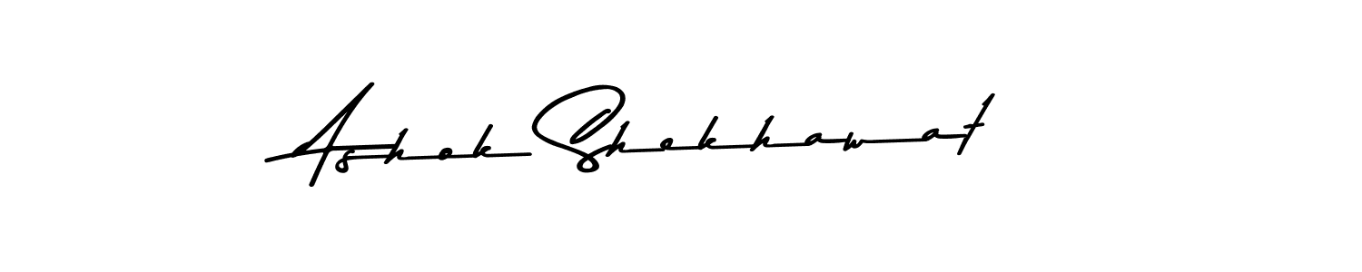 Ashok Shekhawat stylish signature style. Best Handwritten Sign (Asem Kandis PERSONAL USE) for my name. Handwritten Signature Collection Ideas for my name Ashok Shekhawat. Ashok Shekhawat signature style 9 images and pictures png