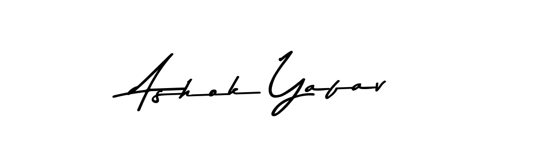Make a short Ashok Yafav signature style. Manage your documents anywhere anytime using Asem Kandis PERSONAL USE. Create and add eSignatures, submit forms, share and send files easily. Ashok Yafav signature style 9 images and pictures png