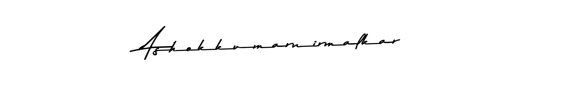 Here are the top 10 professional signature styles for the name Ashokkumarnirmalkar. These are the best autograph styles you can use for your name. Ashokkumarnirmalkar signature style 9 images and pictures png