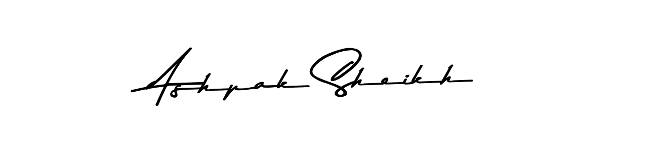 How to Draw Ashpak Sheikh signature style? Asem Kandis PERSONAL USE is a latest design signature styles for name Ashpak Sheikh. Ashpak Sheikh signature style 9 images and pictures png