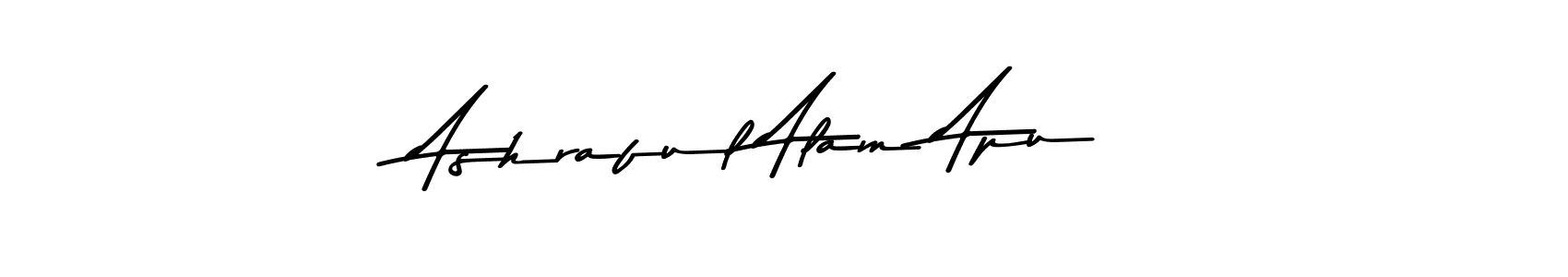 Make a beautiful signature design for name Ashraful Alam Apu. With this signature (Asem Kandis PERSONAL USE) style, you can create a handwritten signature for free. Ashraful Alam Apu signature style 9 images and pictures png