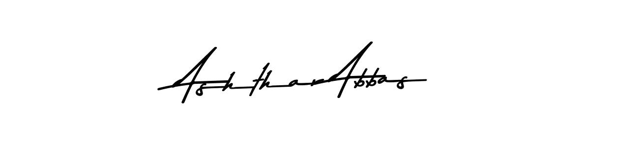 Once you've used our free online signature maker to create your best signature Asem Kandis PERSONAL USE style, it's time to enjoy all of the benefits that Ashthar Abbas name signing documents. Ashthar Abbas signature style 9 images and pictures png