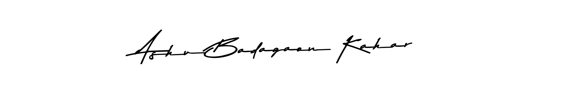 You should practise on your own different ways (Asem Kandis PERSONAL USE) to write your name (Ashu Badagaon Kahar) in signature. don't let someone else do it for you. Ashu Badagaon Kahar signature style 9 images and pictures png