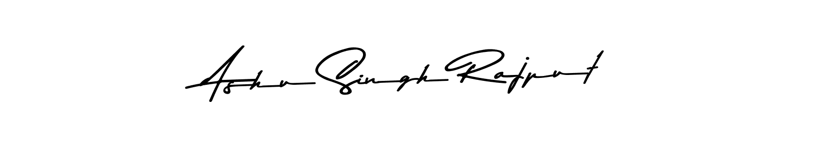 Design your own signature with our free online signature maker. With this signature software, you can create a handwritten (Asem Kandis PERSONAL USE) signature for name Ashu Singh Rajput. Ashu Singh Rajput signature style 9 images and pictures png