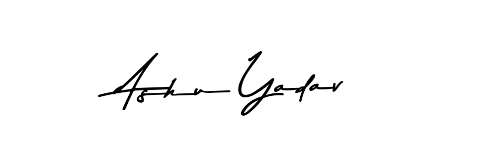 Design your own signature with our free online signature maker. With this signature software, you can create a handwritten (Asem Kandis PERSONAL USE) signature for name Ashu Yadav. Ashu Yadav signature style 9 images and pictures png