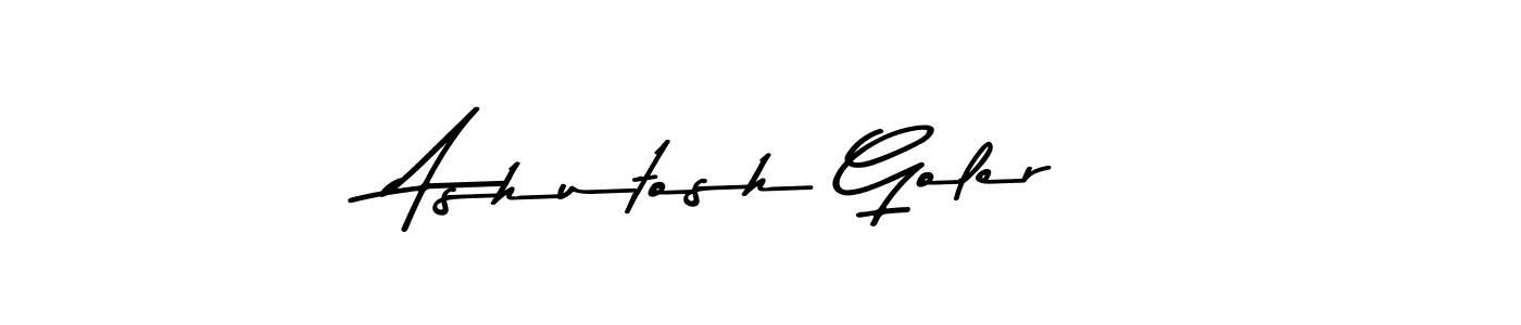 How to make Ashutosh Goler signature? Asem Kandis PERSONAL USE is a professional autograph style. Create handwritten signature for Ashutosh Goler name. Ashutosh Goler signature style 9 images and pictures png