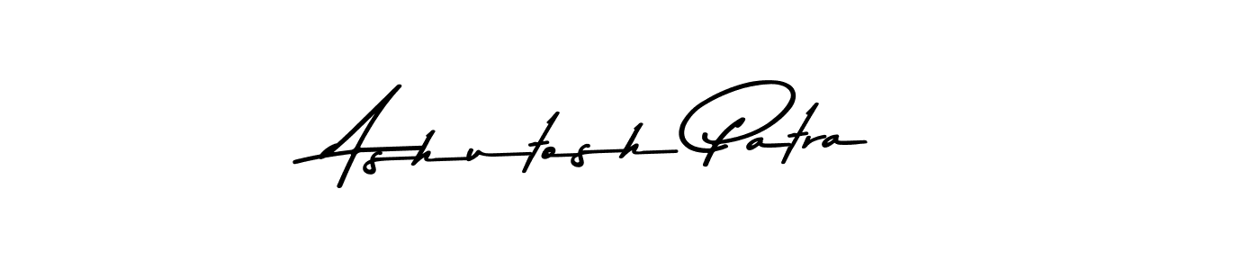 How to make Ashutosh Patra name signature. Use Asem Kandis PERSONAL USE style for creating short signs online. This is the latest handwritten sign. Ashutosh Patra signature style 9 images and pictures png