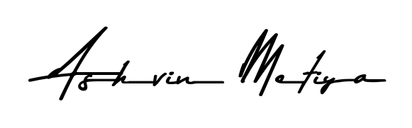 You should practise on your own different ways (Asem Kandis PERSONAL USE) to write your name (Ashvin Metiya) in signature. Don't let someone else do it for you. Ashvin Metiya signature style 9 images and pictures png