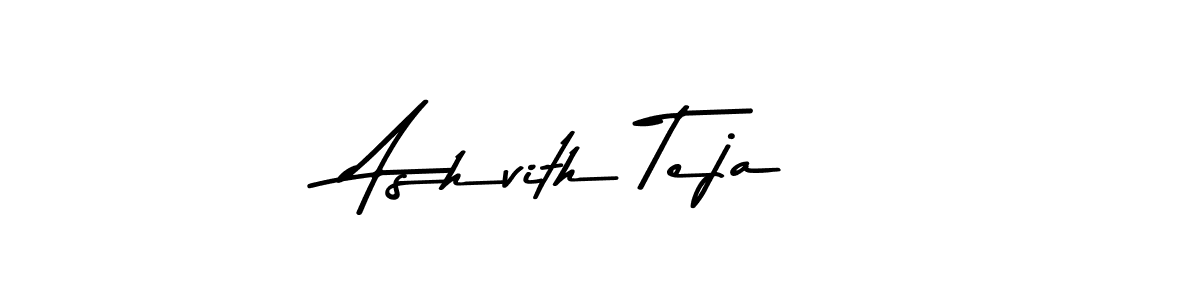 Make a beautiful signature design for name Ashvith Teja. Use this online signature maker to create a handwritten signature for free. Ashvith Teja signature style 9 images and pictures png