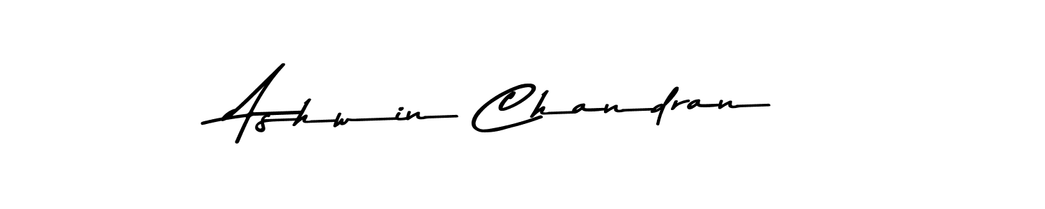 Also You can easily find your signature by using the search form. We will create Ashwin Chandran name handwritten signature images for you free of cost using Asem Kandis PERSONAL USE sign style. Ashwin Chandran signature style 9 images and pictures png