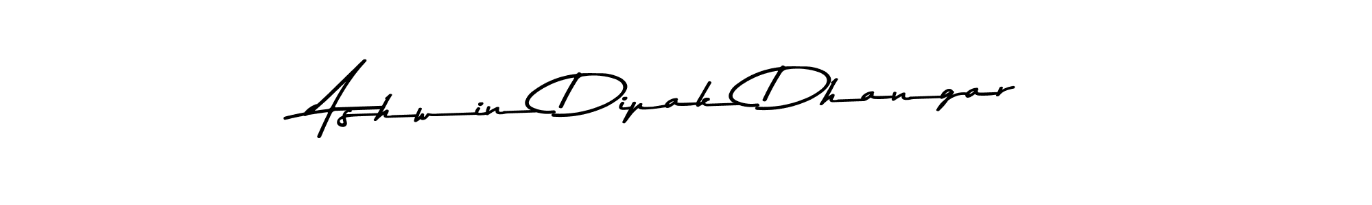 Design your own signature with our free online signature maker. With this signature software, you can create a handwritten (Asem Kandis PERSONAL USE) signature for name Ashwin Dipak Dhangar. Ashwin Dipak Dhangar signature style 9 images and pictures png