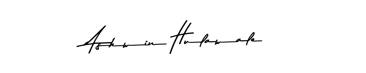Create a beautiful signature design for name Ashwin Hulawale. With this signature (Asem Kandis PERSONAL USE) fonts, you can make a handwritten signature for free. Ashwin Hulawale signature style 9 images and pictures png