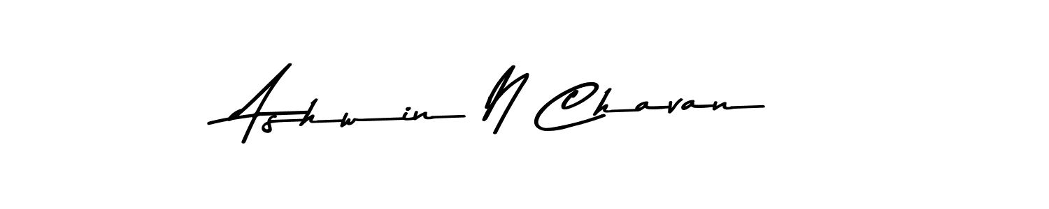 The best way (Asem Kandis PERSONAL USE) to make a short signature is to pick only two or three words in your name. The name Ashwin N Chavan include a total of six letters. For converting this name. Ashwin N Chavan signature style 9 images and pictures png