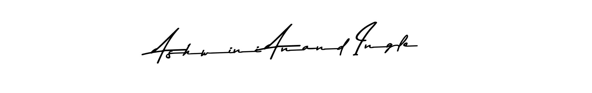 Also You can easily find your signature by using the search form. We will create Ashwini Anand Ingle name handwritten signature images for you free of cost using Asem Kandis PERSONAL USE sign style. Ashwini Anand Ingle signature style 9 images and pictures png