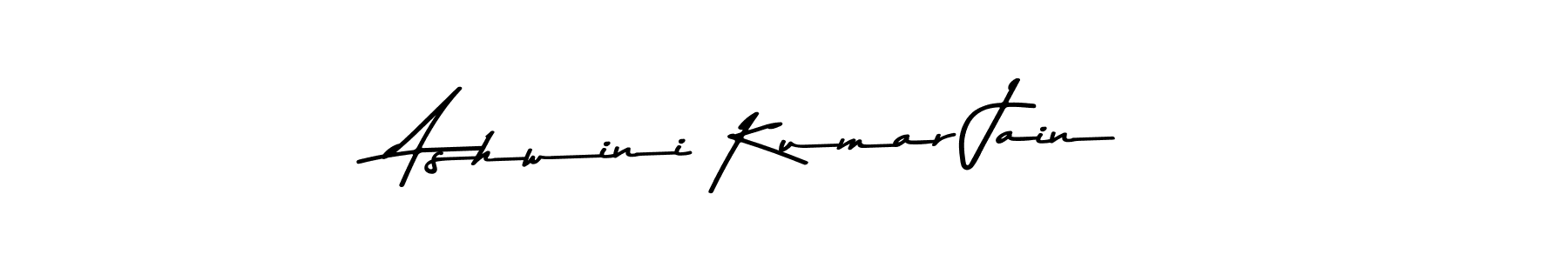 How to make Ashwini Kumar Jain name signature. Use Asem Kandis PERSONAL USE style for creating short signs online. This is the latest handwritten sign. Ashwini Kumar Jain signature style 9 images and pictures png