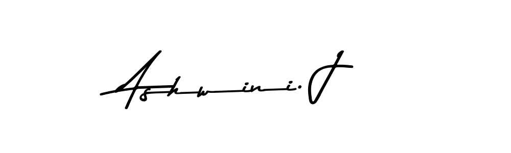 Use a signature maker to create a handwritten signature online. With this signature software, you can design (Asem Kandis PERSONAL USE) your own signature for name Ashwini. J. Ashwini. J signature style 9 images and pictures png