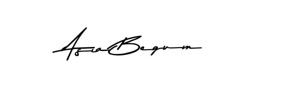 Asia Begum stylish signature style. Best Handwritten Sign (Asem Kandis PERSONAL USE) for my name. Handwritten Signature Collection Ideas for my name Asia Begum. Asia Begum signature style 9 images and pictures png